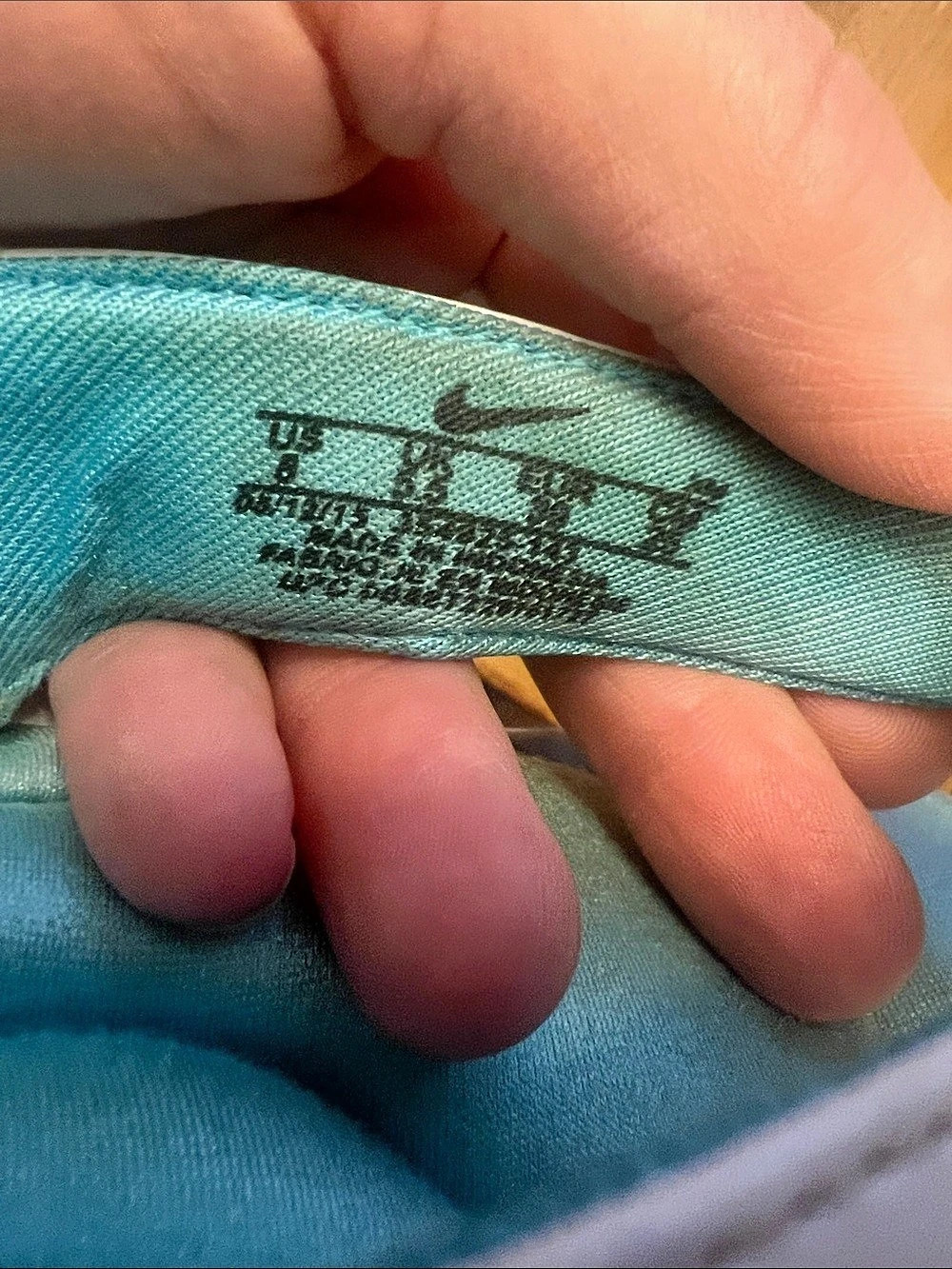 Nike Benassi Slides Blue & White US 8 - Picture 3 of 3